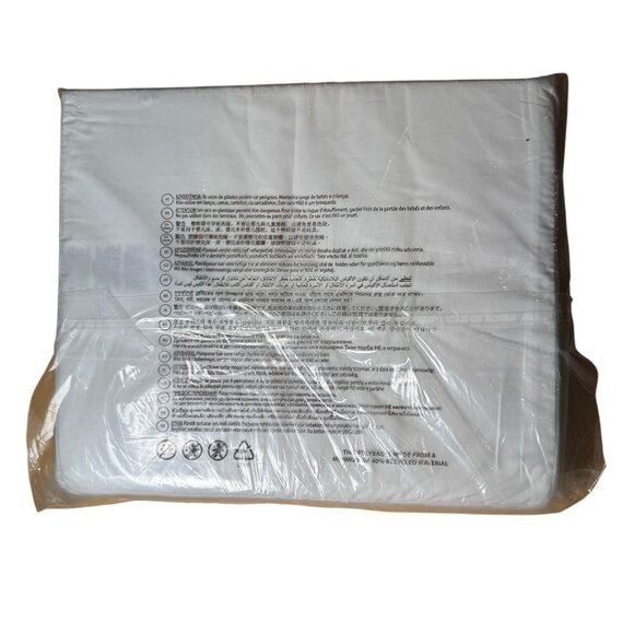 Ralph Lauren Organic Cotton Palmer King Flat Sheet Sand Dune NEW - Picture 3 of 3